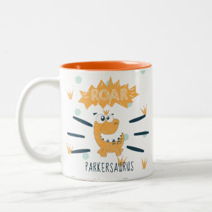 Taza Bicolor ROAR Dinosaurio Personalizado