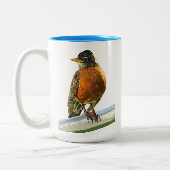 Taza Bicolor Robin (Izquierda)