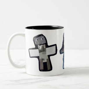 Taza Bicolor ROBOTS jaisal, maddy, Stella