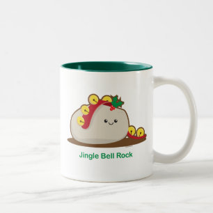 Taza Bicolor Roca de Jingle Bell