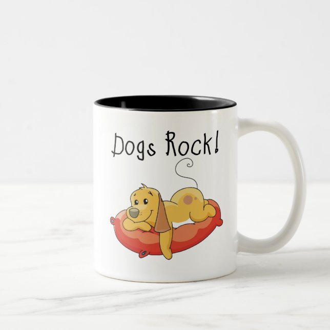 Taza Bicolor Roca de los perros (Derecha)