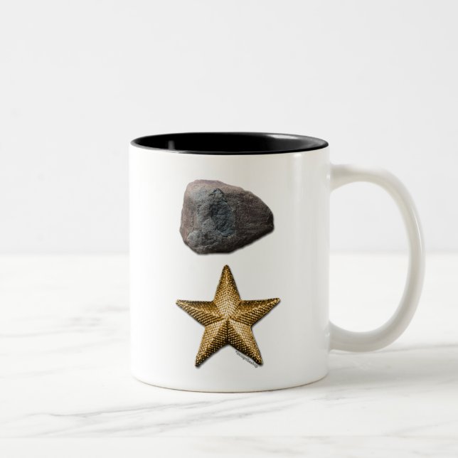 Taza Bicolor Roca + Imagen de la estrella (Derecha)
