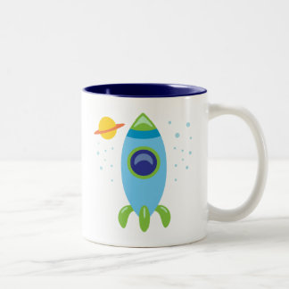 Taza Bicolor Roca retro