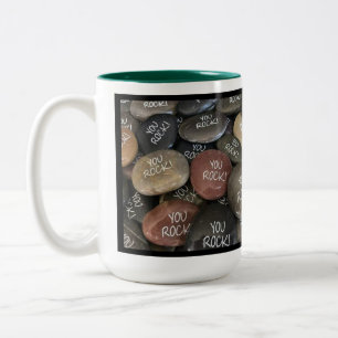 Taza Bicolor ¡Rocas!