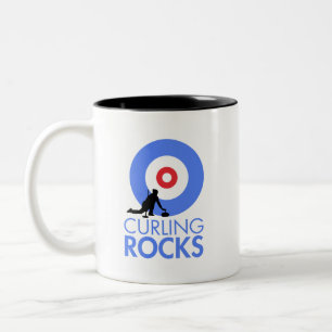 Taza Bicolor Rocas curvadas