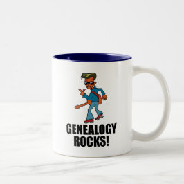 Taza Bicolor Rocas de la genealogía