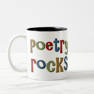 Taza Bicolor Rocas de la poesía