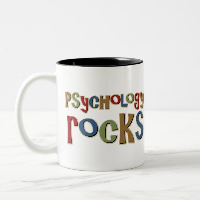 Taza Bicolor Rocas de la psicología (Izquierda)