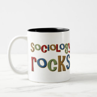 Taza Bicolor Rocas de la sociología