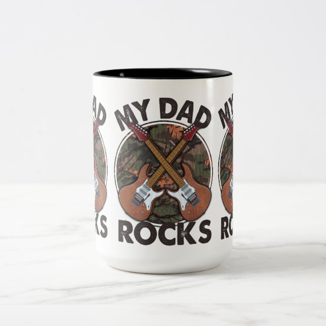 Taza Bicolor Rocas de mi papá (Centro)