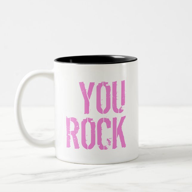 Taza Bicolor Rock. (Izquierda)