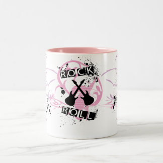 Taza Bicolor Rock-and-roll