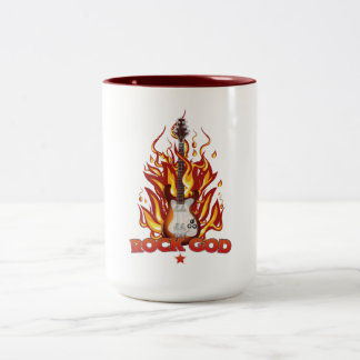 Taza Bicolor Rock God