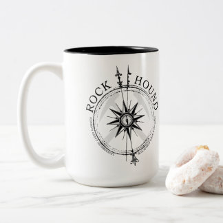 Taza Bicolor Rock Hound: Colector de rock certificado