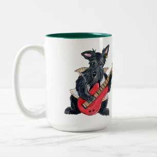 Taza Bicolor Rock Hunter Green Mug