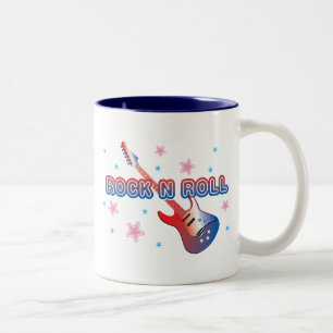 Taza Bicolor Rock N Roll