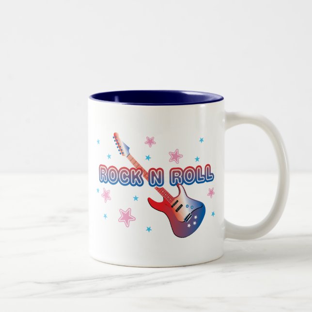 Taza Bicolor Rock N Roll (Derecha)