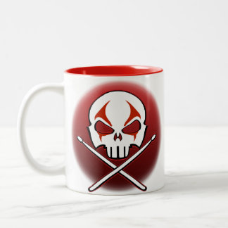 Taza Bicolor Rock & Roll Mug Cup Pesados Cups Metalizado de tam