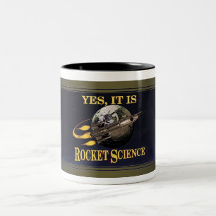 Taza Bicolor RocketScienceMug