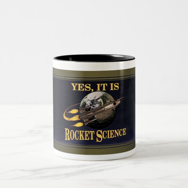 Taza Bicolor RocketScienceMug (Centro)