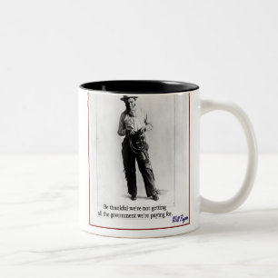 Taza Bicolor "Rogers - gobierno "