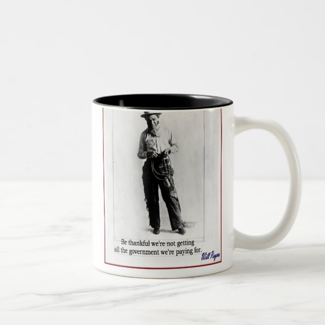 Taza Bicolor "Rogers - gobierno " (Derecha)