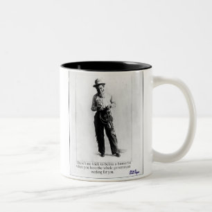 Taza Bicolor "Rogers - humorista "