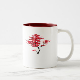 Taza Bicolor Rojo natural
