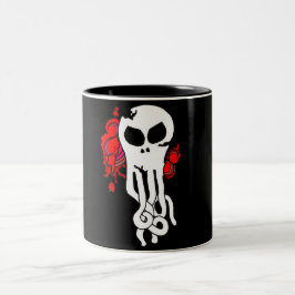 Taza Bicolor Rojo octo