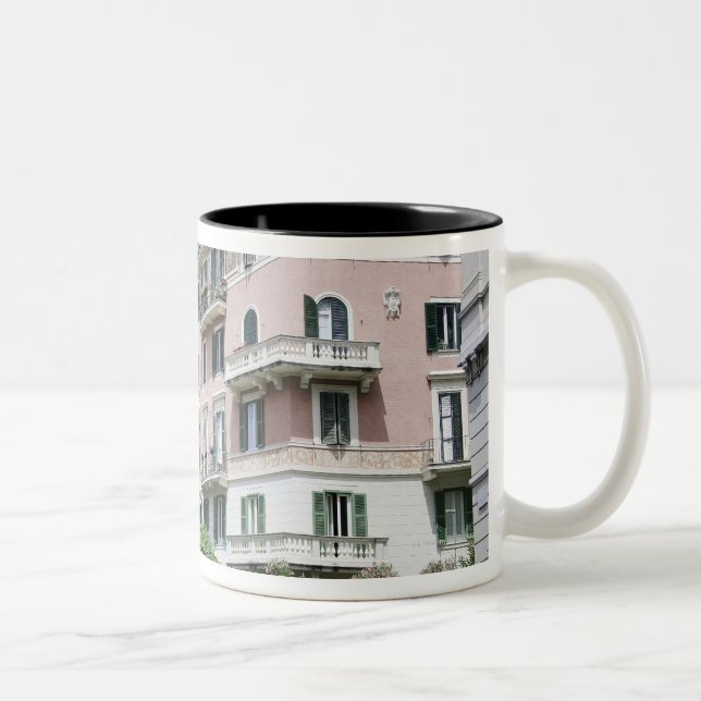 Taza Bicolor Roma, Italia (Derecha)