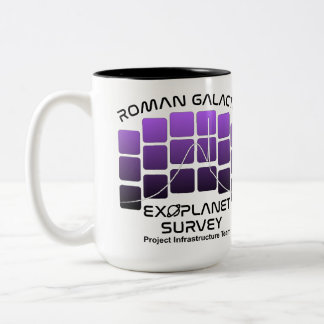 Taza Bicolor Roman Galactic Exoplanet Survey PIT Mug