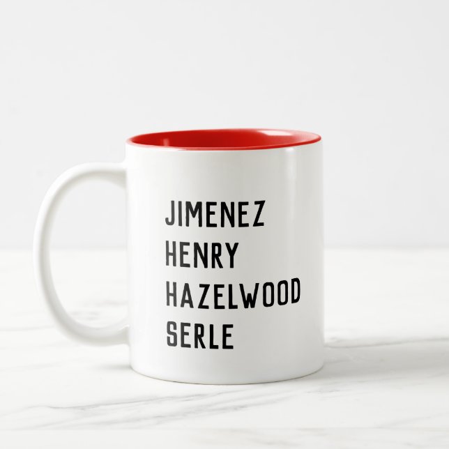 Taza Bicolor Romance Writers Mug (Izquierda)