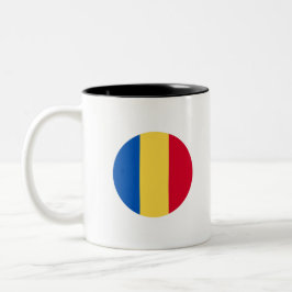 Taza Bicolor Romania Flag