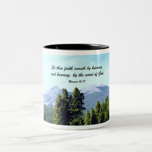 Taza Bicolor Romanos 10:17
