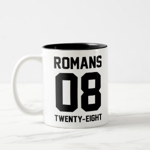 Taza Bicolor Romanos 8 28