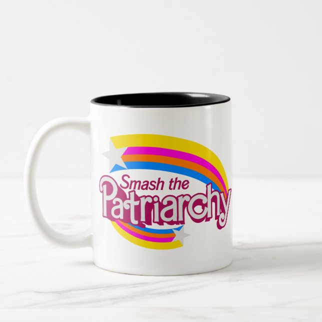 Taza Bicolor Romper el patriarcado (Izquierda)