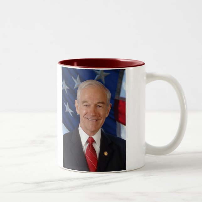 Taza Bicolor Ron Paul (Derecha)
