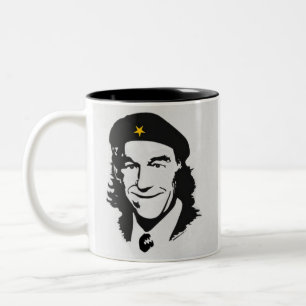 Taza Bicolor Ron Paul como el café de Che/la taza/taza del té