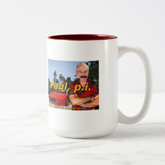 Taza Bicolor Ron Paul P.I. Episode 9: "Reventando" el café