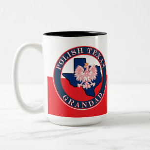Taza Bicolor Ronda de granadería texana polaca