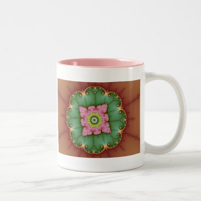 Taza Bicolor Ronda - Fractal Mug (Derecha)
