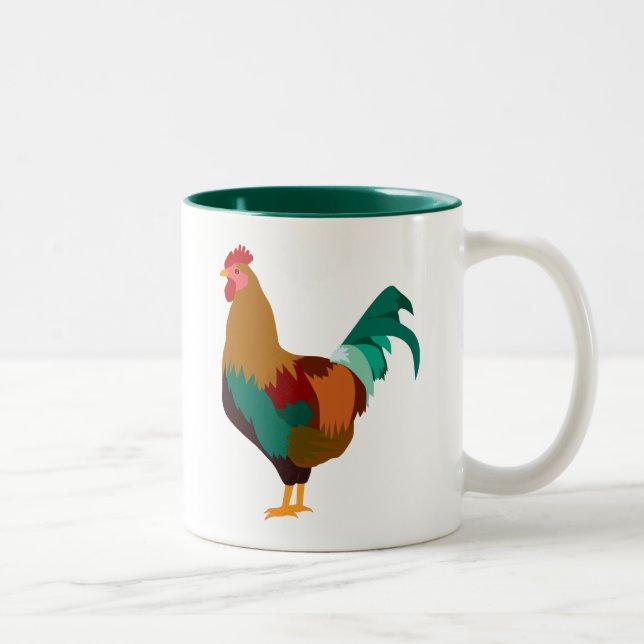 Taza Bicolor Rooster (Derecha)