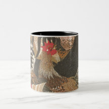 Roosters Japan Art Rooster Year 2017 Mug 2