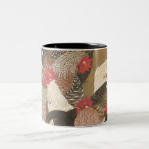 Roosters Japan Art Rooster Year 2017 Mug 3