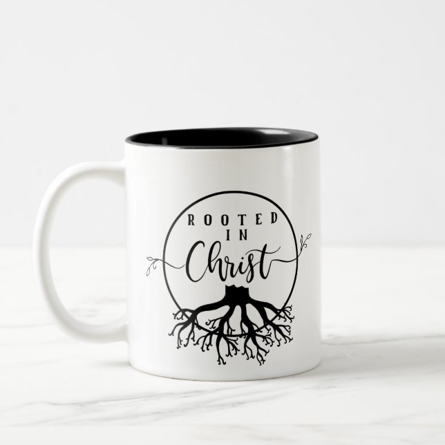 Taza Bicolor Rootado en Cristo (Izquierda)