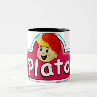 Taza Bicolor Ropa atea - Platón/taza del Juego-do