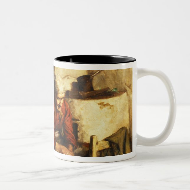 Taza Bicolor Ropa de la reparación (Derecha)