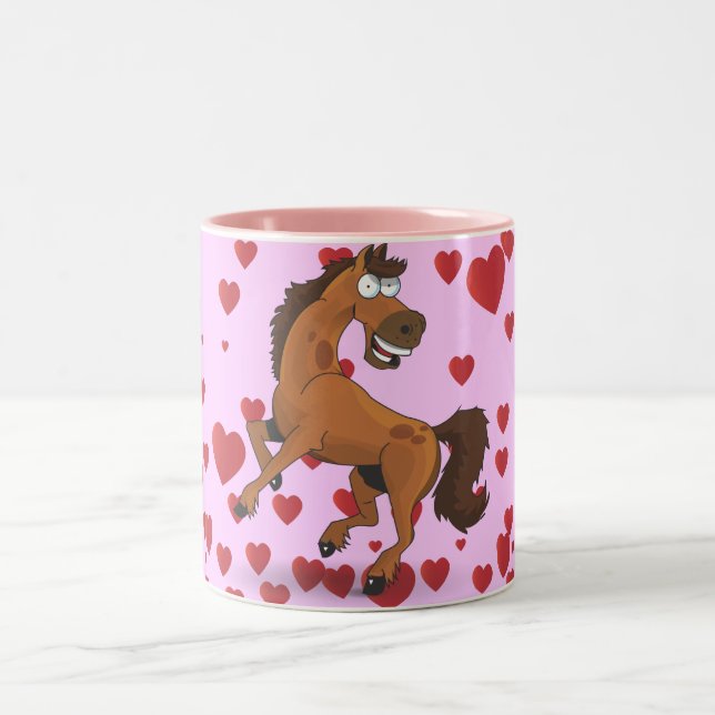 Taza Bicolor Rory el Caballo (Centro)