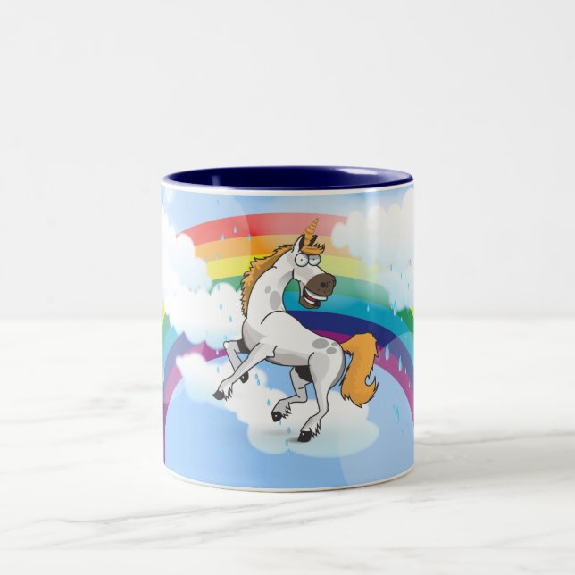 Taza Bicolor Rory el Unicornio (Centro)