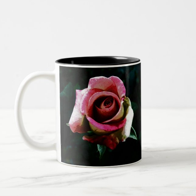 Taza Bicolor rosa (Izquierda)